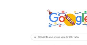 Google 2022 yılbaşı için Doodle yayınladı!